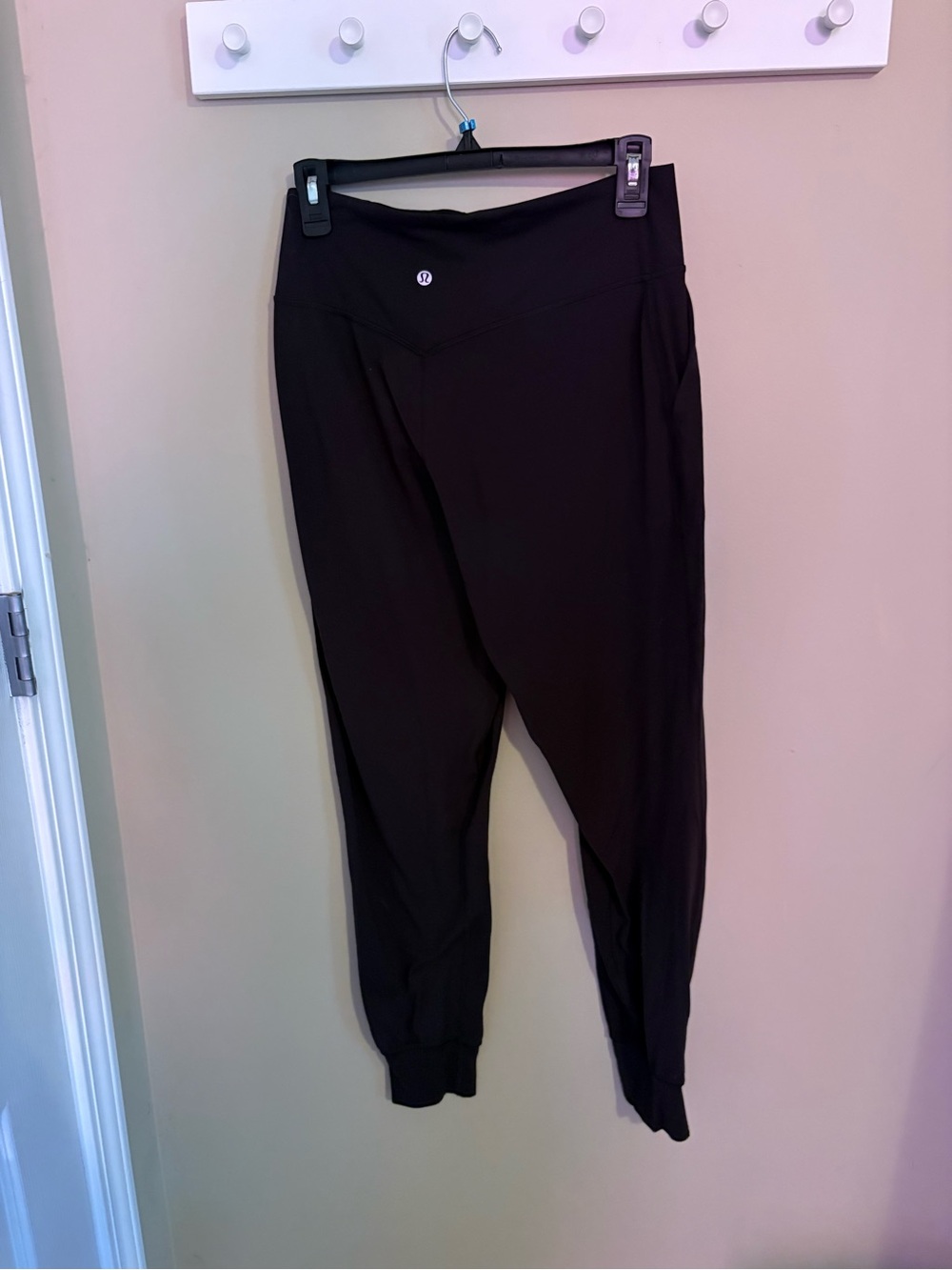 lululemon athletica Black Jogger-Style Leggings